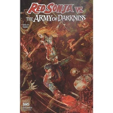 Red Sonja Vs Army Of Darkness #2 Dynamite Entertainment