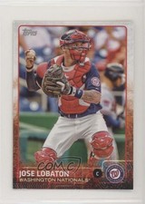 2015 Topps Mini Jose Lobaton #476 3v8