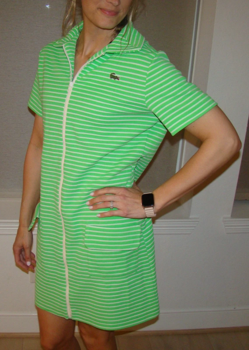 slim fit dress slacks LACOSTE WOMEN Stretch Tennis Dress and Shorts White Khaki Green   MAISONDEFASHION.COM