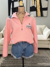 Simply Southern Aria Petal Pink Quarter Zip Pullover