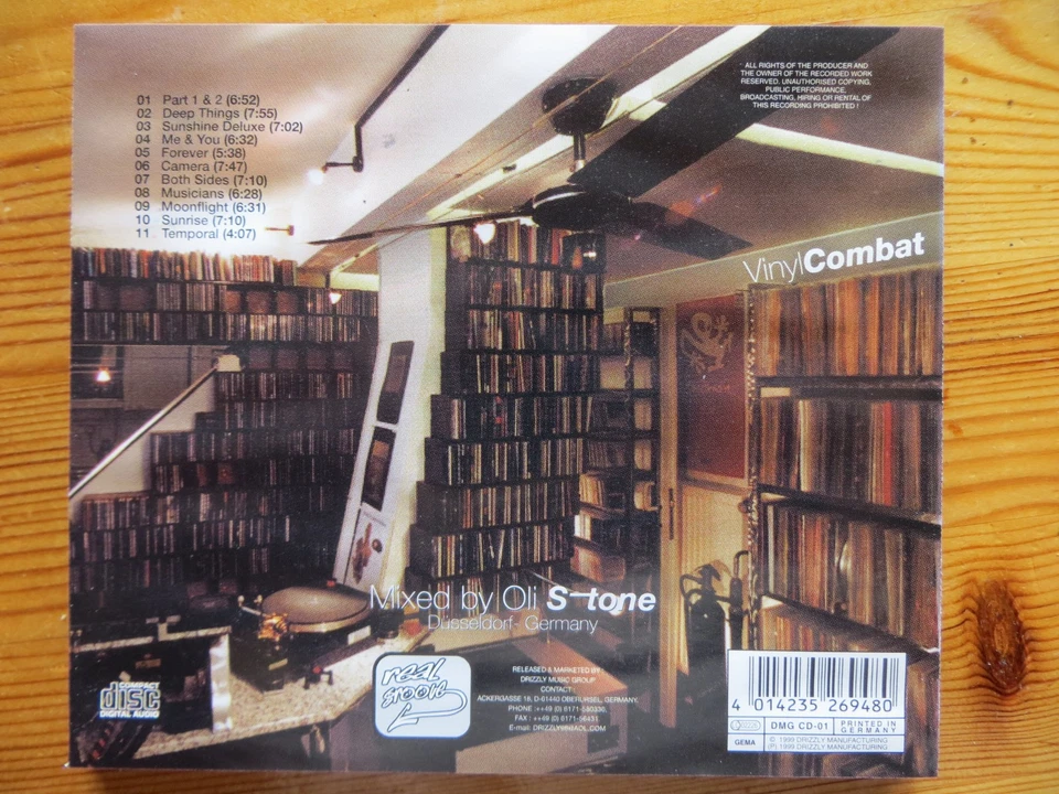 Al-Faris & Andrew Wooden: Vinyl Combat (mixed by Oli Stone) - Bild 4 von 4