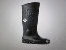 Pro Man Wellies S5 Washington Steel Toecap Safety Wellington TC200 Black UK 10