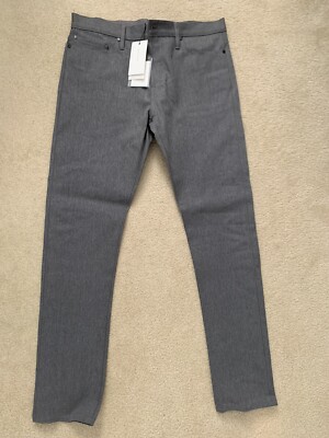 NEW John Elliott The Cast 1 Shale 33 Denim Jeans Pants Men's Botttoms Grey