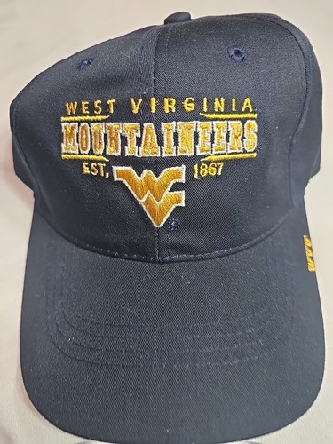 West Virginia Mountaineers Hat Snapback Cap OSFM NWOT - 第 1/10 張圖片