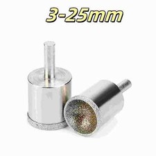 Diamond Burr Grinding Bit Fine/Crude Spherical Concave Head Grinding Bit 3-25mm