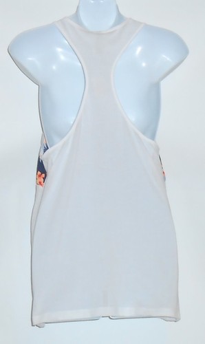 Victoria's Secret Pink Bling Sequin Tropical Palm Racerback Tank Small (S) NWT - Picture 2 of 2