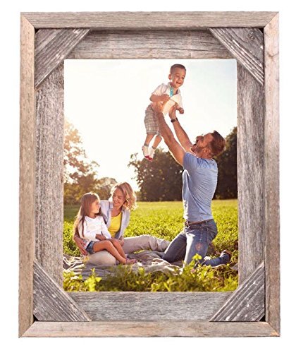 BarnwoodUSA Rustic Farmhouse Corner Block Reclaimed Wooded Picture Frame - Bild 5 von 14