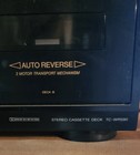 Sony Stereo Cassette Deck Model TC-WR590 POWERS UP — photo 3