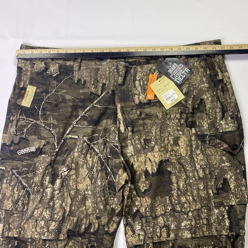 Magellan Mens 3XL 46-48 Elastic Realtree Timber Convertible Camo Cargo Pants - Picture 6 of 12