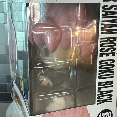 Funko Pop! Dragon Ball Super Saiyan Rose Goku Black #1279 GITD GLOW EE Exclusive - Picture 8 of 9