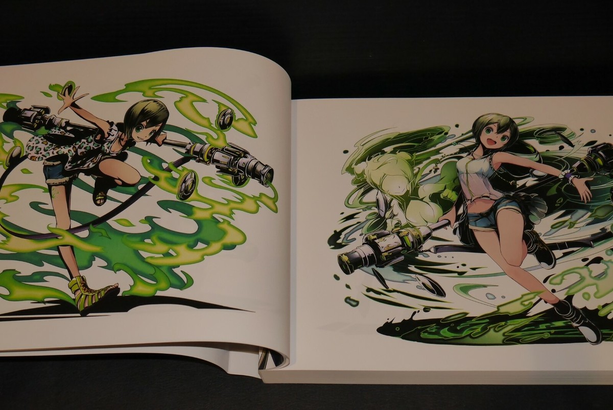 Divine Gate Official Art Works Illustration Art Book Japanese