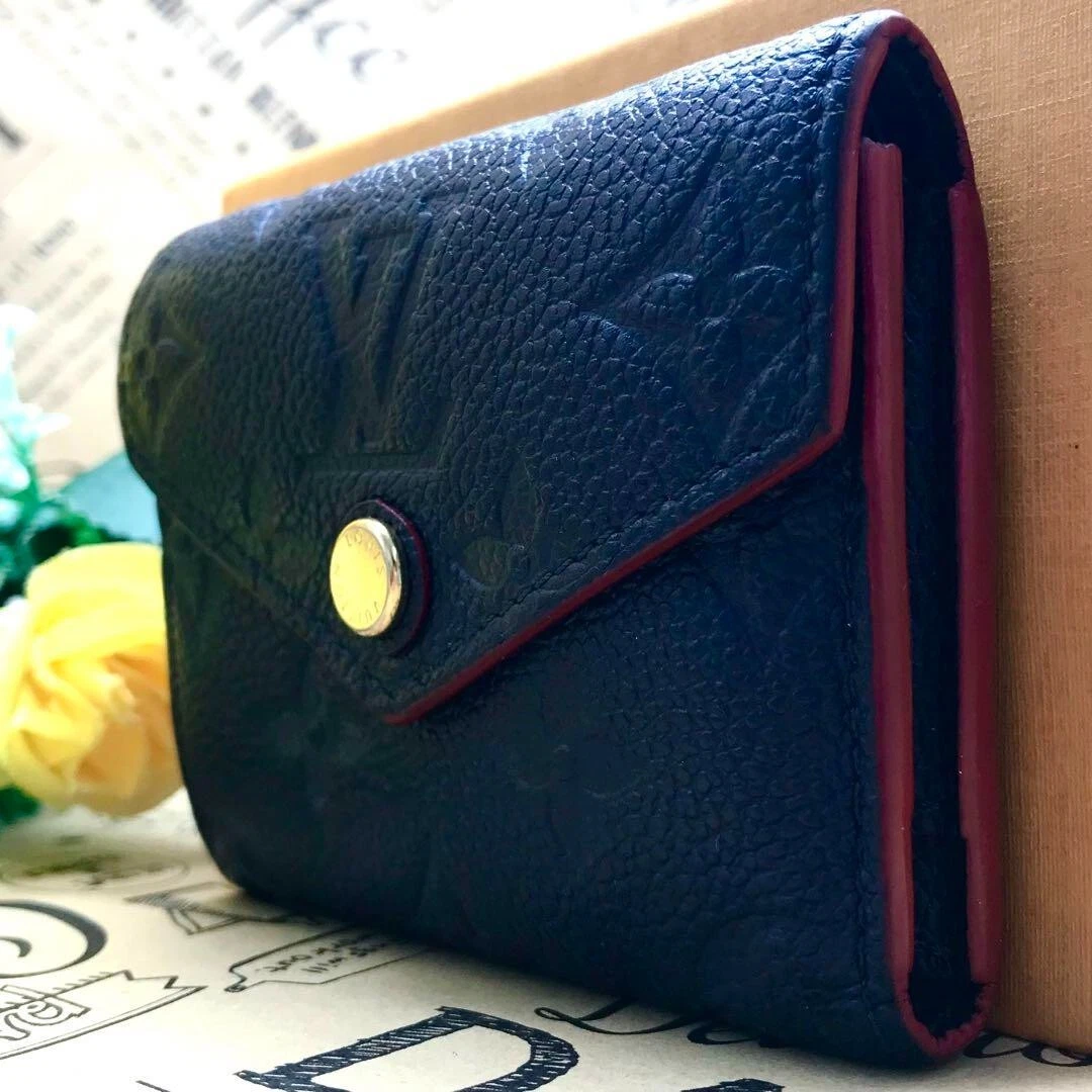 navy blue louis vuitton wallet