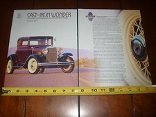 1931 CHEVROLET AE SPORT COUPE - ORIGINAL 2006 ARTICLE