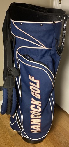 Ping Voyage Golf Bag Stand Carry Dual Strap Team Blue 4 Way Divider 5 Pkt - Picture 4 of 18