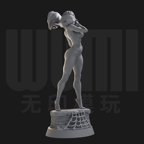 1/24 Spider-Gwen Stacy Girl scena puntello mini figura bambola esposizione statua giocattoli - Foto 8 di 9