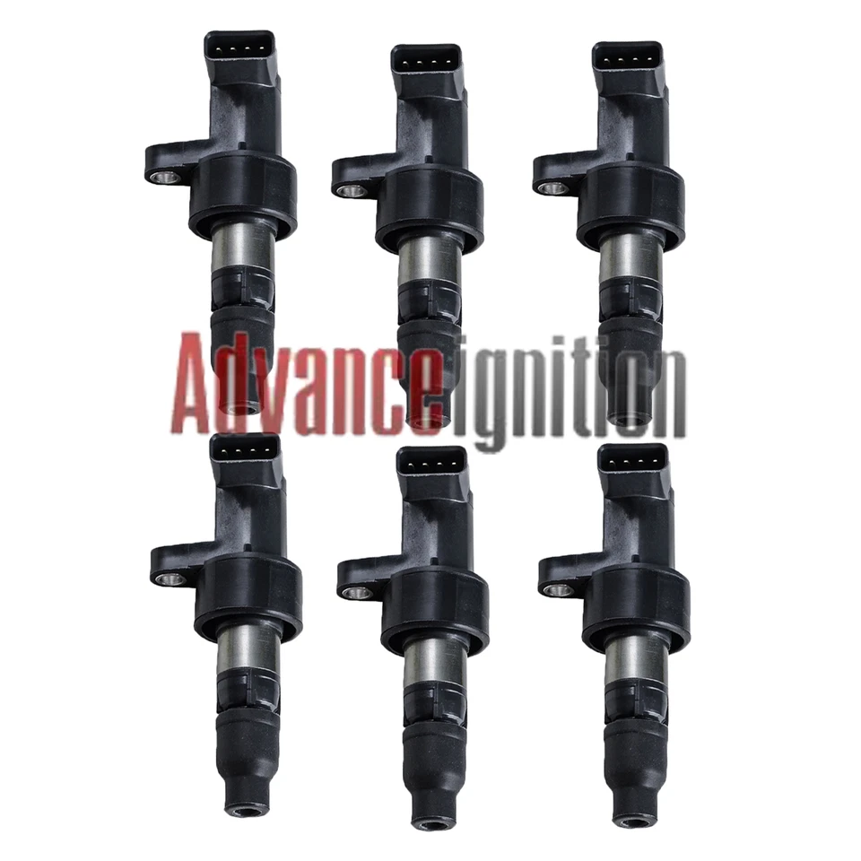 BOBINA DE ENCENDIDO 6 PIEZAS EJG2923 para 2008 2009 2010 2011 2012 Jaguar XF 3,0 L V6 AJ6WG   Foto 2 de 4