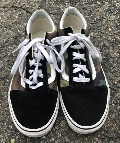 woodland camo vans womens