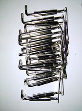 20PCs Quality Chin rest clamp 3/4 to 4/4 Violin parts Silver color clamps