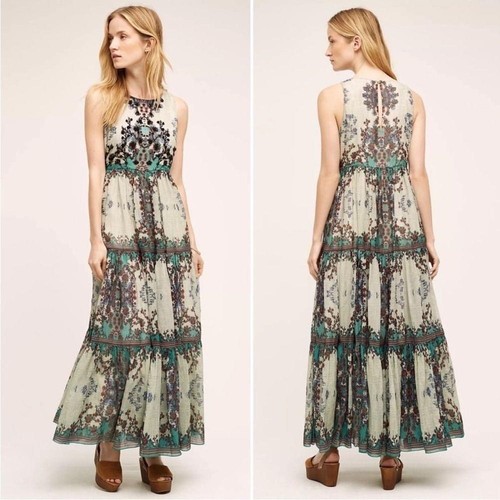 Anthropologie | Bhanuni by Jyoti Madera maxi Dress