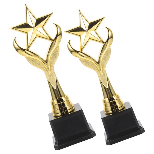 2 Stück Pentagramm Pokal Kind Kinder Spiel Auszeichnungen Kinder Wettbewerb - Bild 2 von 12