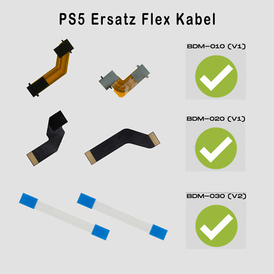 Trigger Ersatzkabel für PS5 Controller, Dualsense Flex Kabel BDM-010/020/030