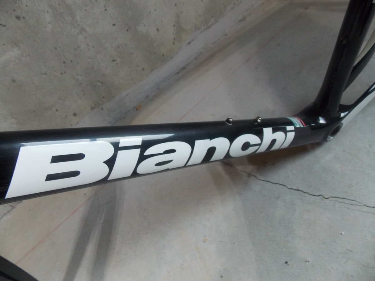 59cm Bianchi Intenso Carbon Fiber Road Frame & Factory