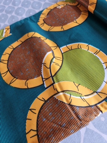 Tissu cire africain vêtements imprimé cire ghanéen tissu ankara nigérian 12 yards - Photo 3/4