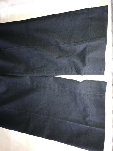 HORACE SMALL Zip Cargo Pockets Uniform RUGGED Work Pants NAVY BLUE Men's 34x32 - Picture 9 of 11
