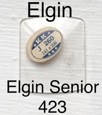 Vintage Rare NOS Elgin Elgin Senior 423 Watch Glass Crystal Antique Part