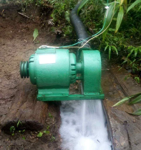 Generador hidroeléctrico 2000W 220V impulso horizontal rueda Pelton turbina de agua - Imagen 5 de 21