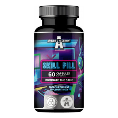 APOLLO'S HEGEMONY Skill Pill 60 Kaps   Gehirnleistung, Fokus, Klarheit, Mood