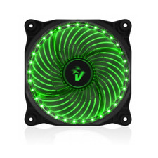 VENTOLA DI RAFFREDDAMENTO 12 CM VULTECH HL-02GR CON STAR LED - VERDE