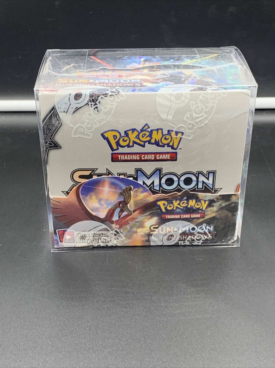 burning shadows sealed booster box Amazon.com: Pokemon TCG: Sun & Moon Burning Shadows Sealed Booster Box :  Toys & Games main image 1