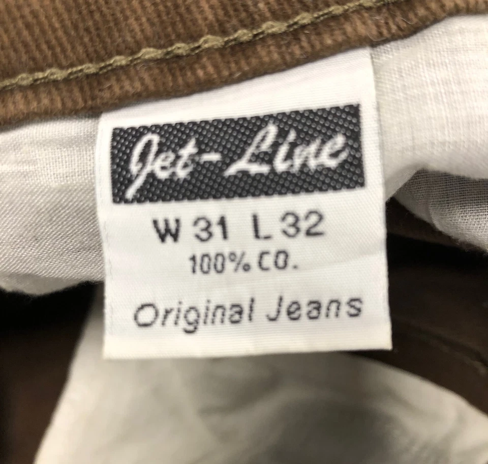 Jet Line braune Damenjeans Denim gerade Größe W34 in L33 Stiefelschnitt - Bild 3 von 4