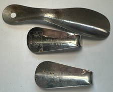 Lot Of 3 Vintage Show Horns US Shoe Corp Cincinnati, Stahley  s Shoe Store
