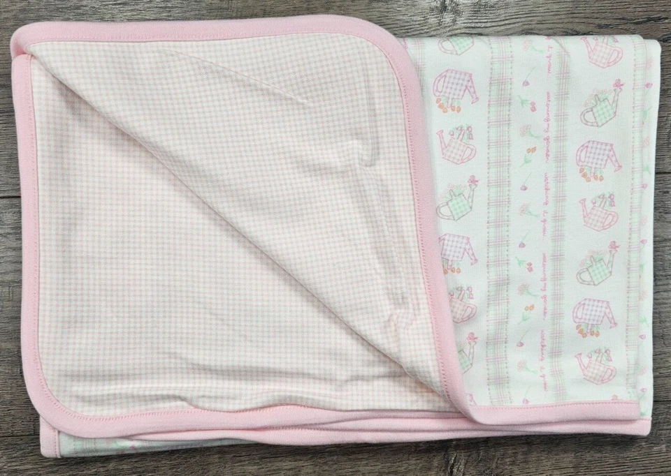 Bebé Niña Nueva Gymboree Vintage Primavera Jardín Bebé Manta Foto 3 de 4