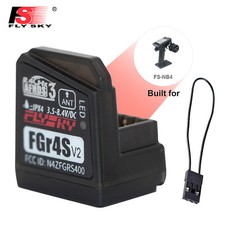 Flysky FGR4S V2 Receiver AFHDS 3 Built-In For Flysky NB4 PL18 Transmitter K8P9