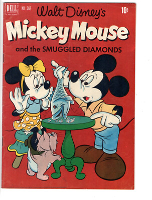 FOUR COLOR #362 (1951) - GRADE 6.0 - DELL WALT DISNEY MICKEY MOUSE BILL WEAVER!