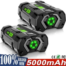2 Pack For EGO Power+ 56V 5 Ah Lithium-ion Battery BA4200 BA1400 BA2800T LB4800