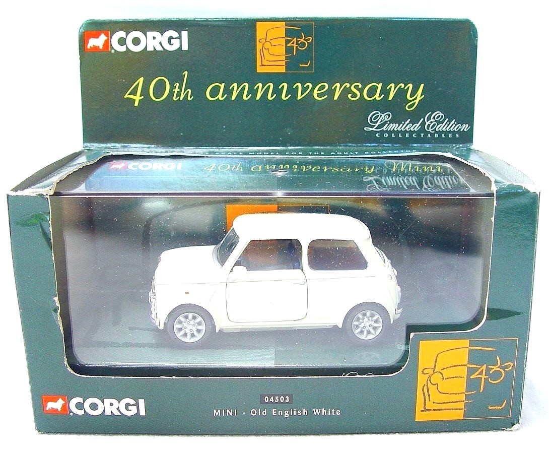 Corgi Toys 1:36 MORRIS MINI COOPER 40th ANNIVERSARY 