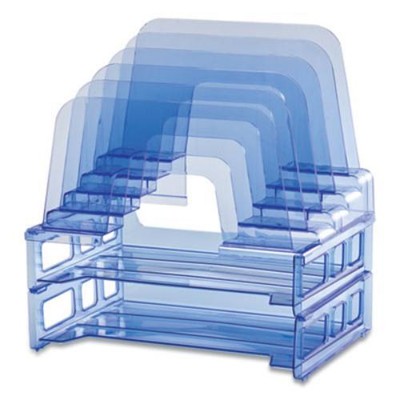 Officemate Blue Glacier&trade; Desktop File Organizer (23221)