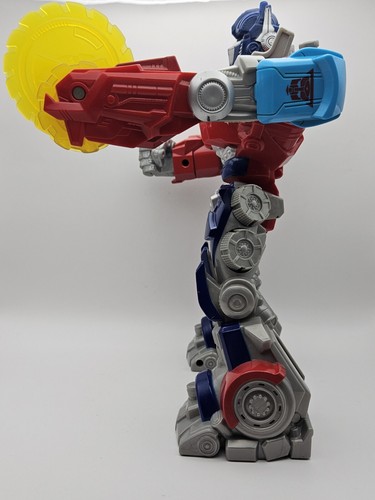 2011 Transformers:DotM: 11" Talking OPTIMUS PRIME w Light Up Saw Blade WORKS - Picture 2 of 14