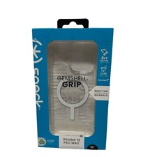 Speck Gemshell Grip Clear iPhone 15 Pro Max Case Built For MagSafe