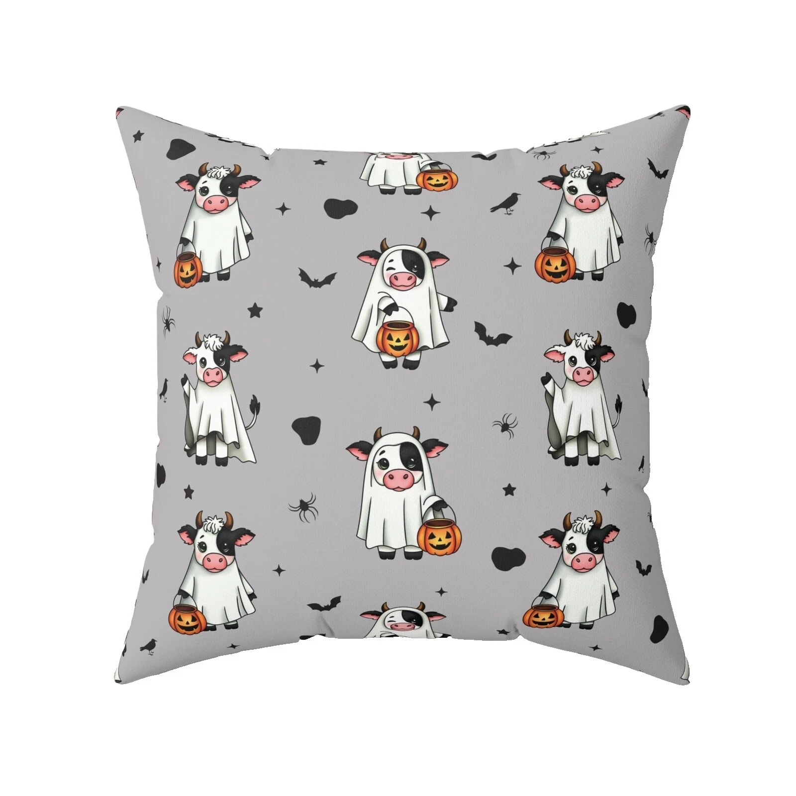 客房 100% 涤纶动物印花家居装饰枕头