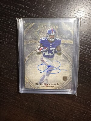 2014 Topps Fünf Sterne ODELL BECKHAM JR Rookie RC AUTO