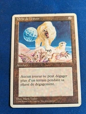 Winter Orb 1x MtG FWB Foreign White Border FRENCH  *See Pictures*