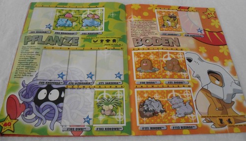 Pokémon Sticker Album 1999 Merlin Collection mit ca. 145 Sticker eingeklebt - Bild 22 von 24