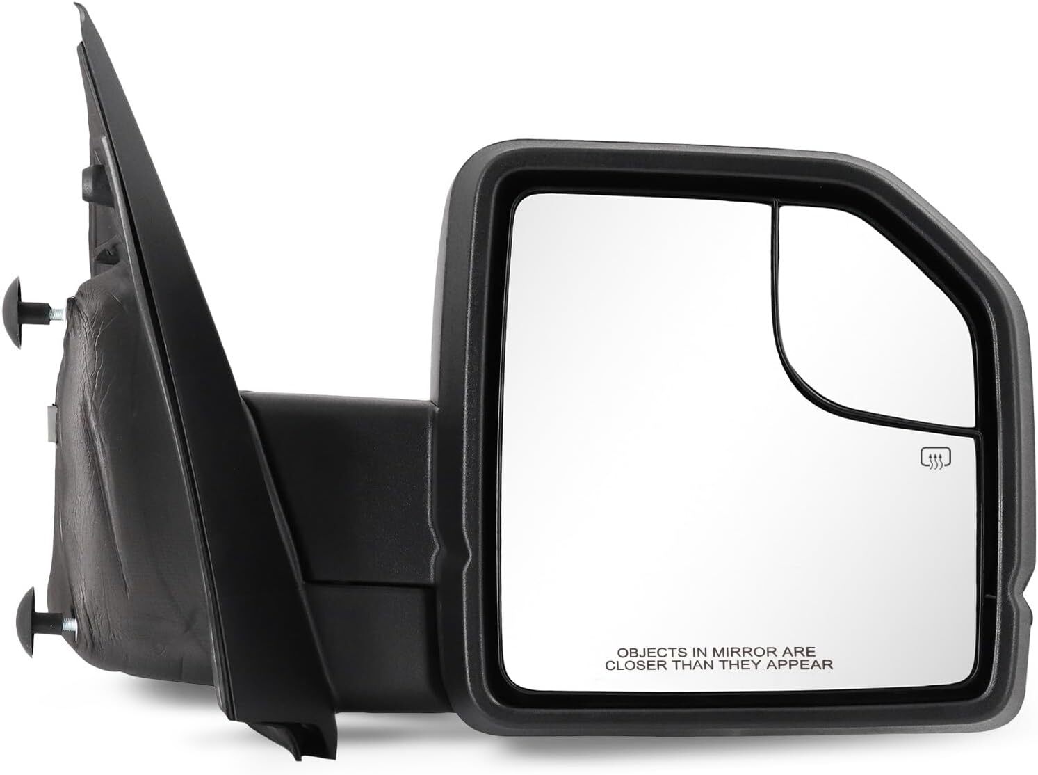 Used Passenger Right Side Tow Mirror Power Heated Puddle For 15-20 Ford F150