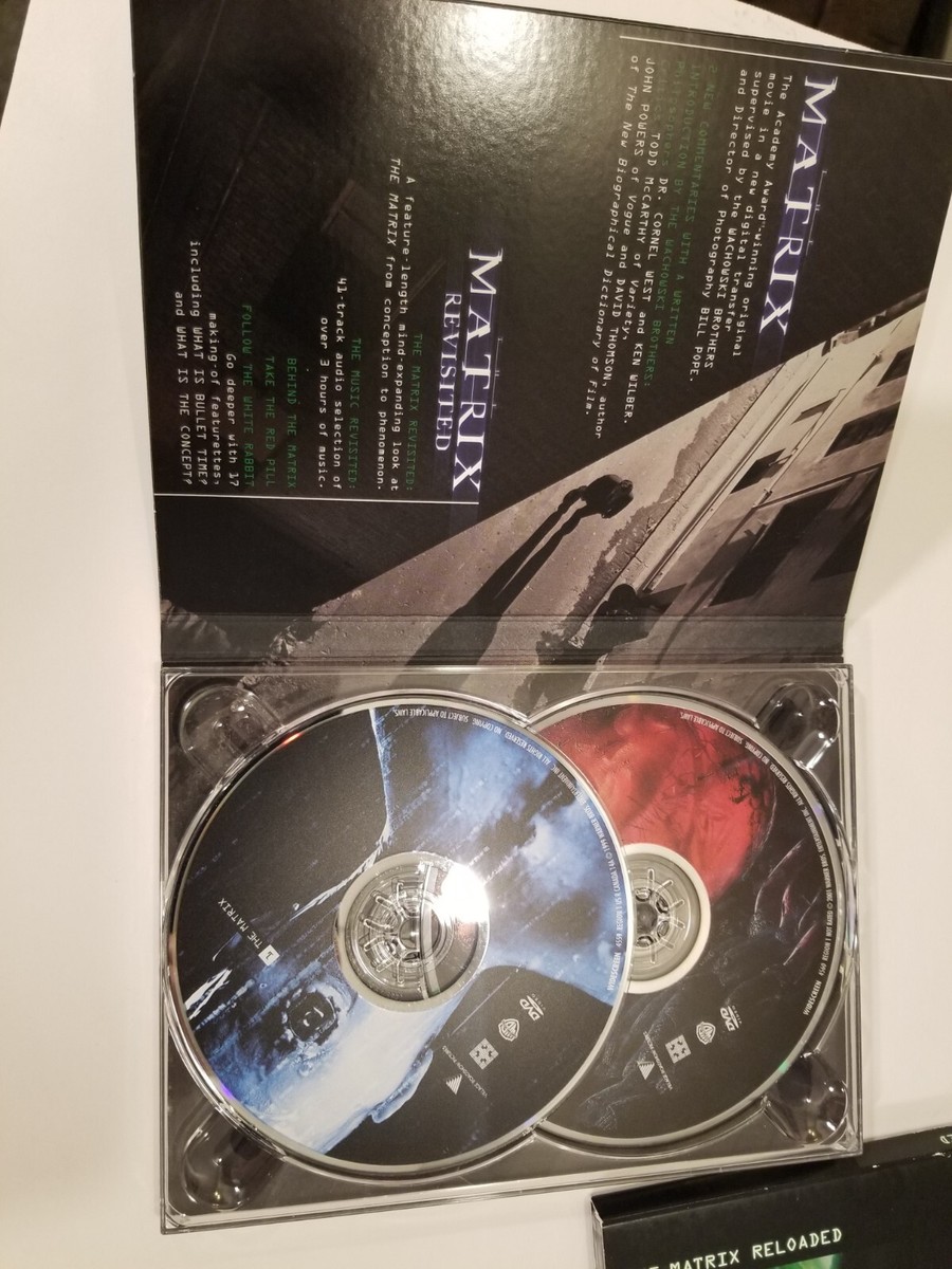 The Ultimate Matrix Collection DVD Movie & Animatrix Set of
