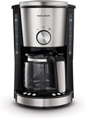 RP £59.99 - Debenhams -Morphy Richards Evoke 162522 Filter Coffee Machine, Black